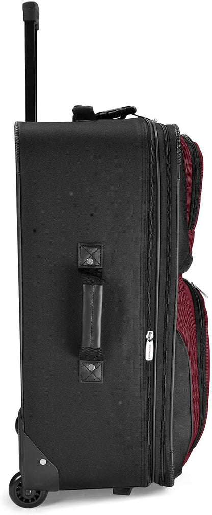 8-teiliges Softshell-Kofferset mit Packwürfeln und TSA-Schloss – TravelMax