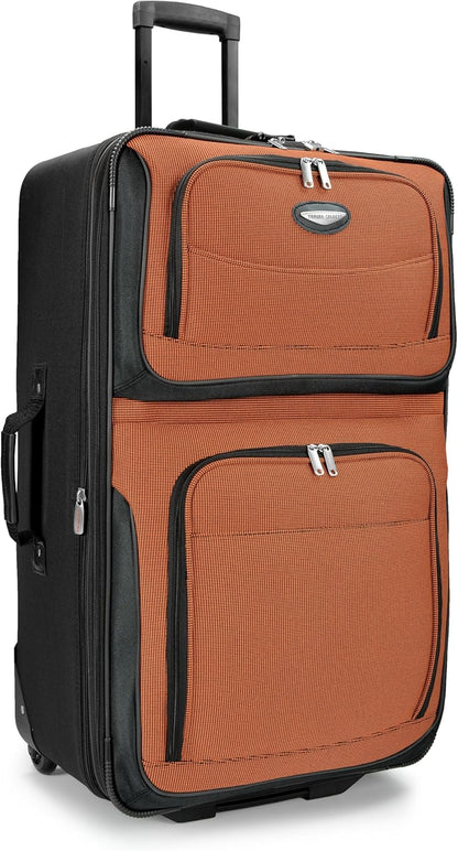 8-teiliges Softshell-Kofferset mit Packwürfeln und TSA-Schloss – TravelMax