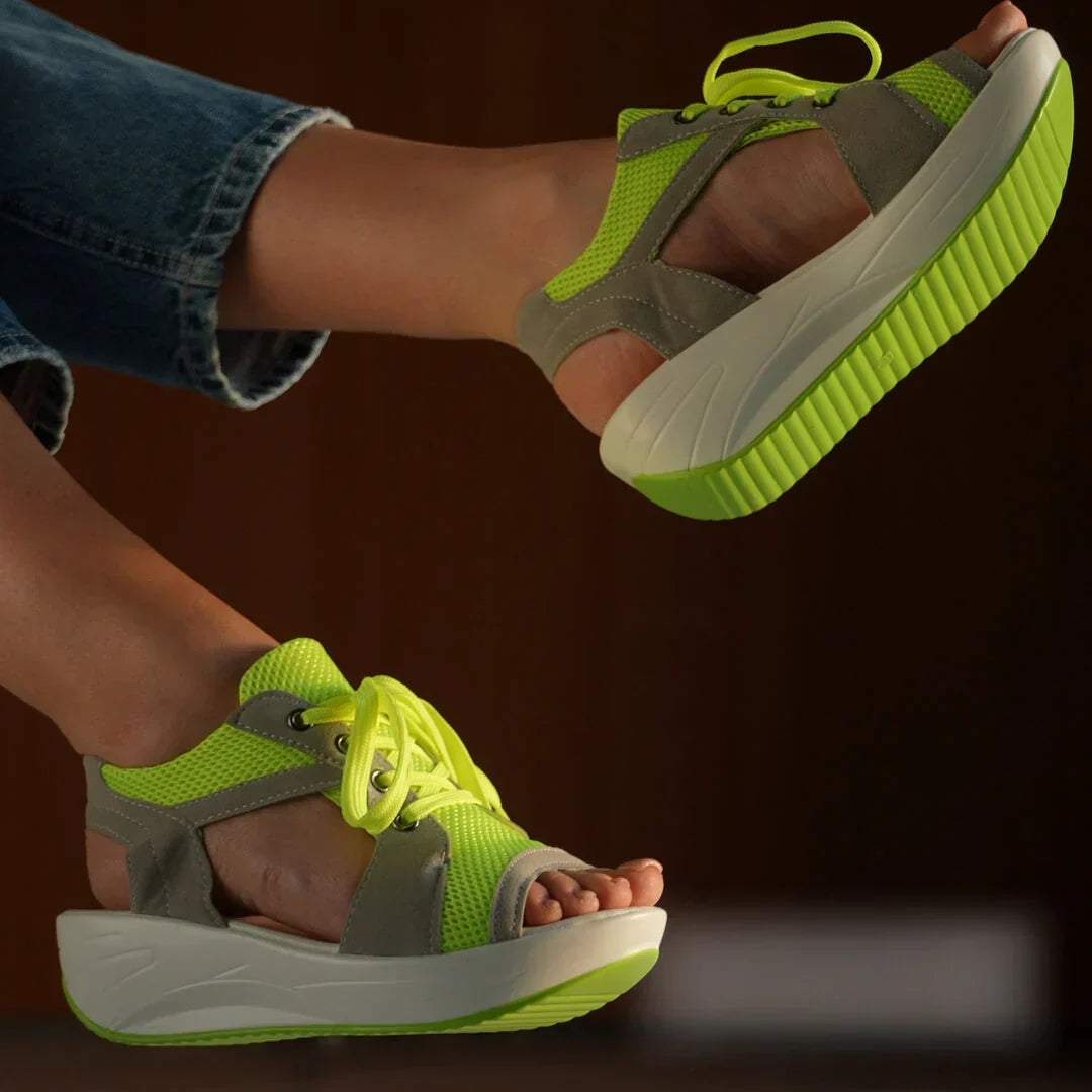 Sandalen Damen Sommer | Leicht & bequem | Trendfarben | Alltag | Urlaubsschuhe-Luzern Mode
