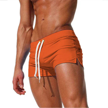 Badehose Männer | Quick Dry | Luftig | Bequeme Passform | Für Pool & Meer-Luzern Mode
