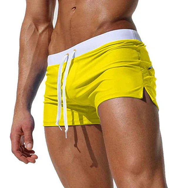 Badehose Männer | Quick Dry | Luftig | Bequeme Passform | Für Pool & Meer-Luzern Mode