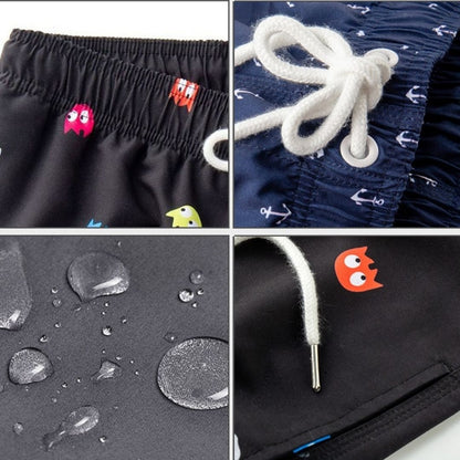 Schnelltrocknend | elastischer Bund | Seitentaschen | Printdesign | Herren Shorts-Luzern Mode
