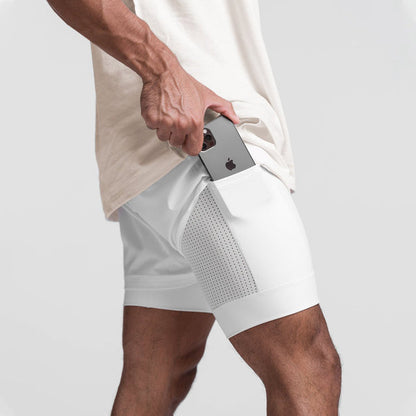 Trainingsshorts Herren | Schnell trocknend | Innenhose | Für Sport & Freizeit-Luzern Mode