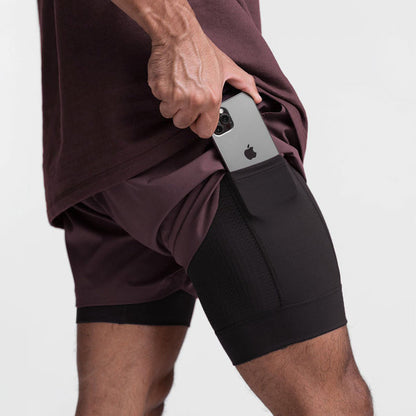 Trainingsshorts Herren | Schnell trocknend | Innenhose | Für Sport & Freizeit-Luzern Mode