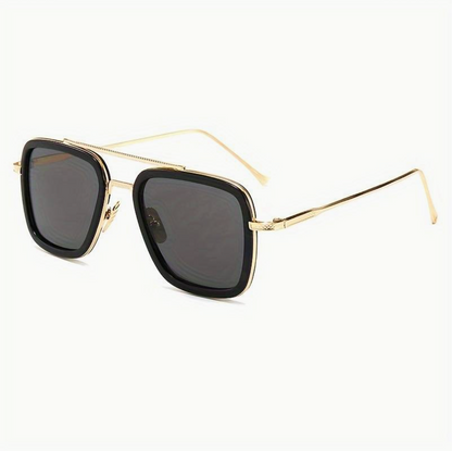 Unisex | Luxus Sonnenbrille UV400 | Trendiges Premium-Modell für den Sommer-Schwarz-Luzern Mode
