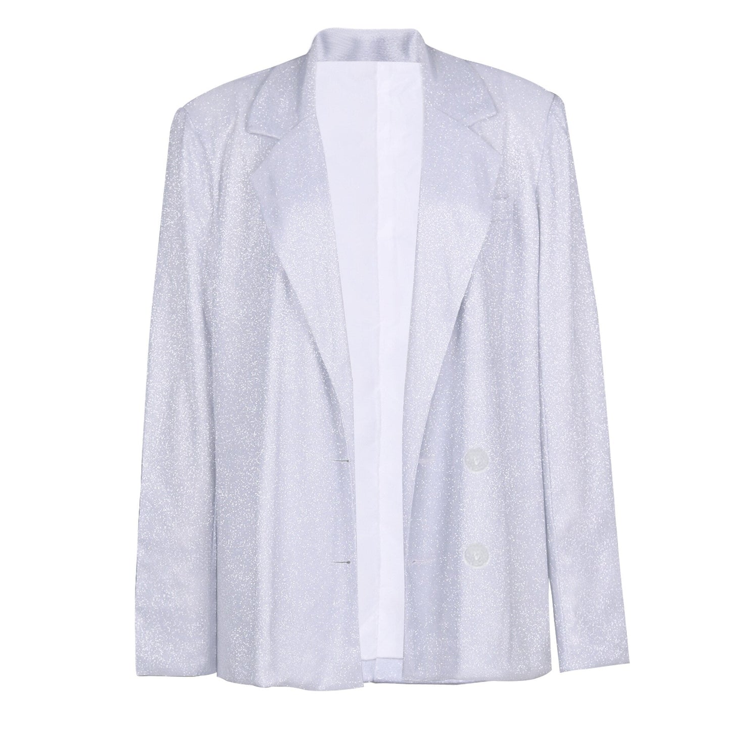 Glitzer Party Outfit Damen | Dreiteiler Set mit Blazer | Abendmode Trend-Top-S-Luzern Mode