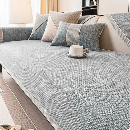 Universal Couch Cover with Non-Slip Backing for Sofa Protection 1
