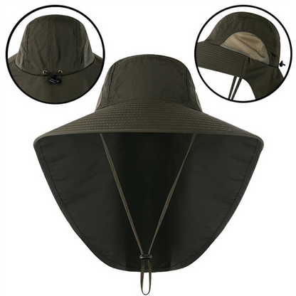 UV-Schutz | atmungsaktives Mesh | verstellbare Passform | Kordelzug | 54–60 cm-Luzern Mode