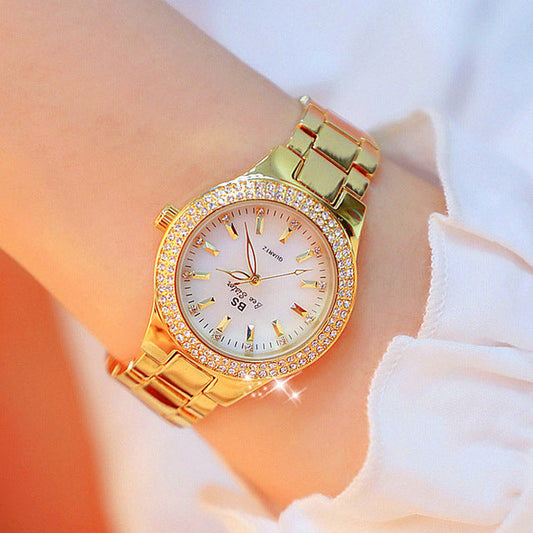 Damen Quarz Uhr mit Glänzender Oberfläche – Esmée