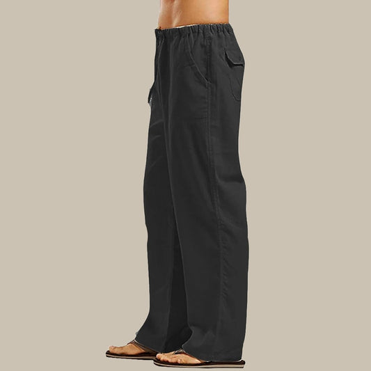 Lässige Sommerhose aus Leinen für Herren – Milan