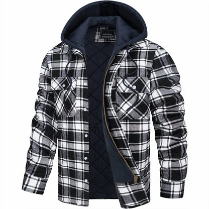 Herren Karo Herbstjacke – Finn