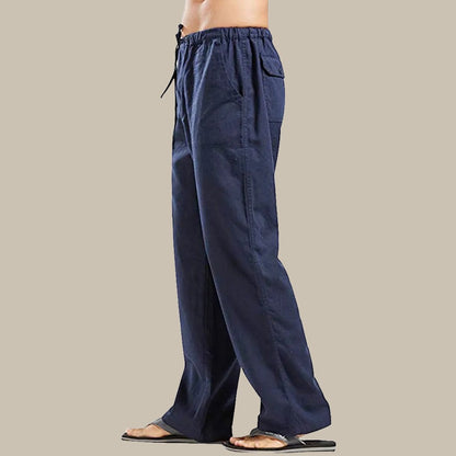 Lässige Sommerhose aus Leinen für Herren – Milan