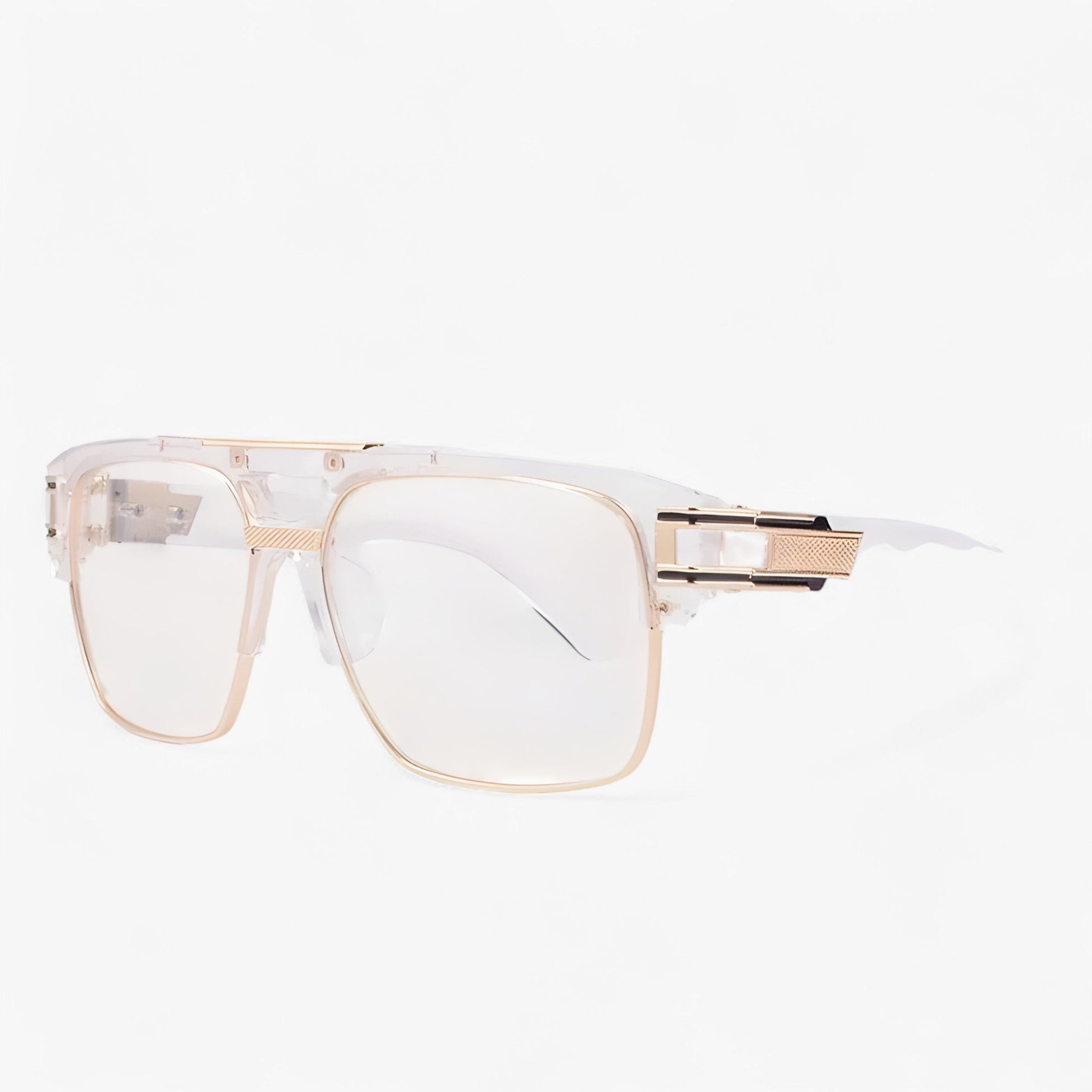 Sonnenbrille | Verspiegelt | Retro | Designer | Unisex | UV400-Transparant-Luzern Mode