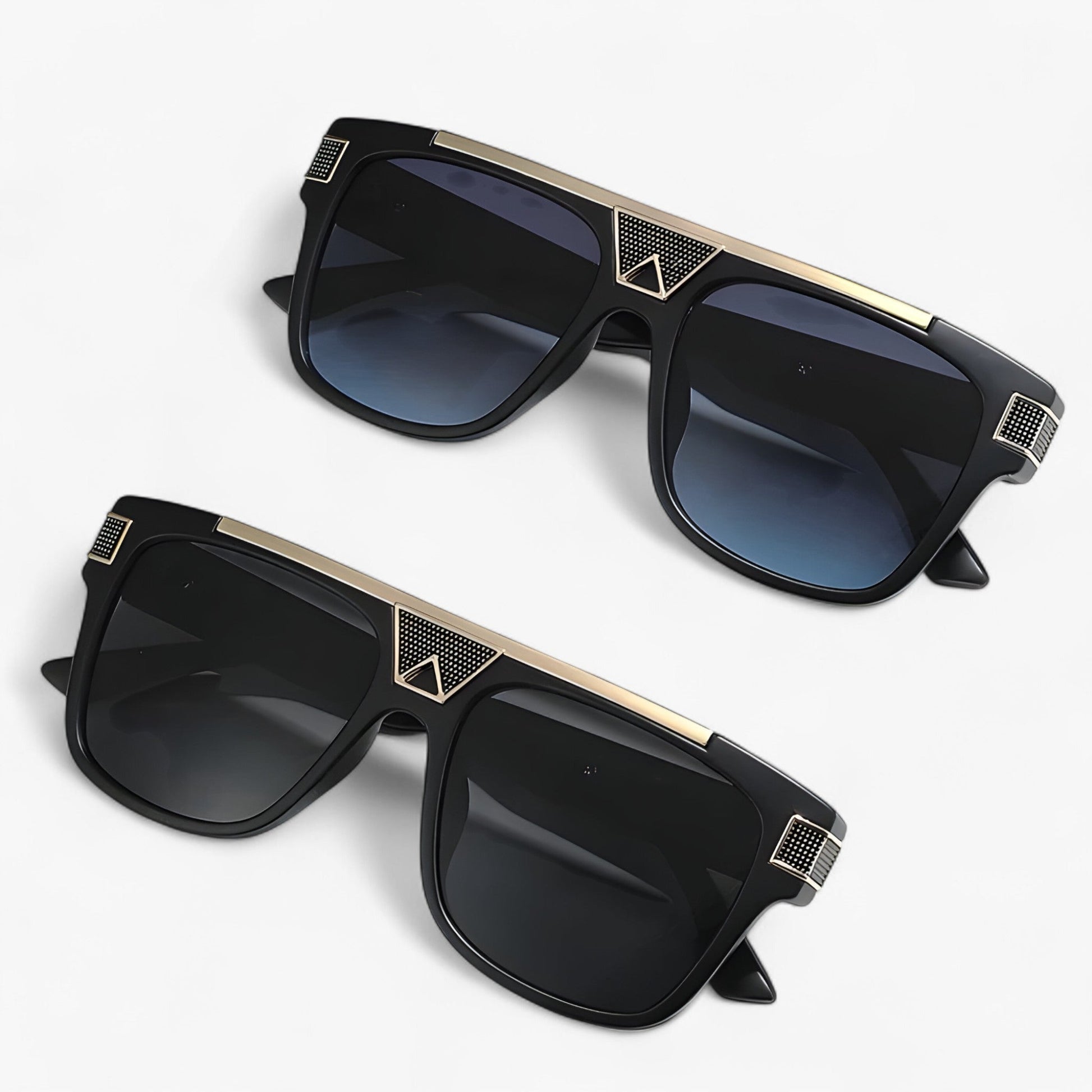 Piloten-Sonnenbrille | Spiegelgläsern | Vintage | Unisex | UV-Schutz-Luzern Mode