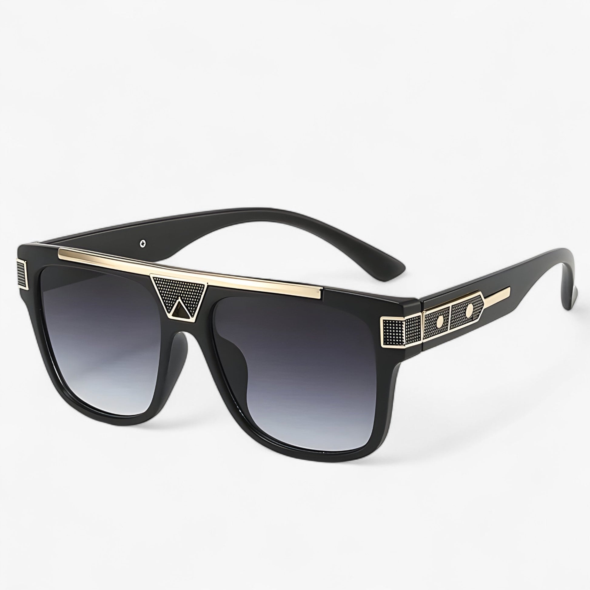 Piloten-Sonnenbrille | Spiegelgläsern | Vintage | Unisex | UV-Schutz-Schattiertes Grau-Luzern Mode