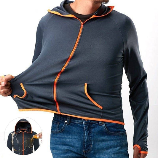Herren Outdoorjacke | Wasserfest | Winddicht | Reißverschluss | Kragen-Luzern Mode