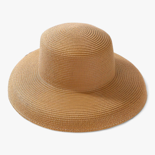 Damen Sonnenhut Sommer | Luftig | Klassisch | Mit Schirm | Für Urlaub & Alltag-Khaki-Luzern Mode
