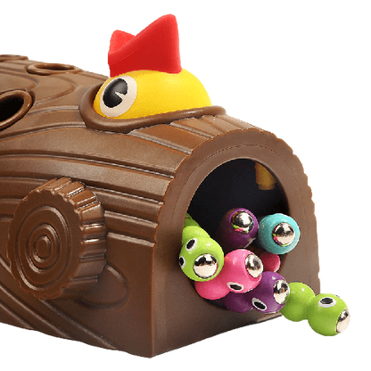 Interaktives Holzspiel – Peckaroo