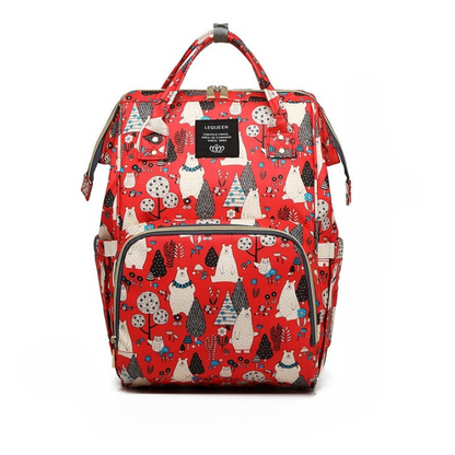 Große Kapazität Baby-Wickelrucksack – Mehrtaschige wasserdichte Reisetasche